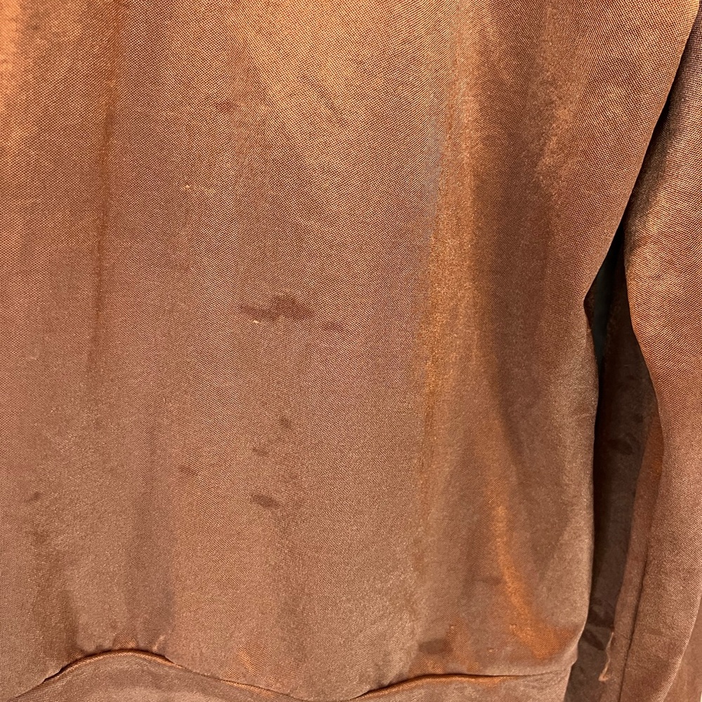 GUC COPPER! 🤩 TOP SWEATSHIRT SO CUTE SHEEN! M SOCIALITE SHIRT CREWNECK MARKS - Picture 10 of 14